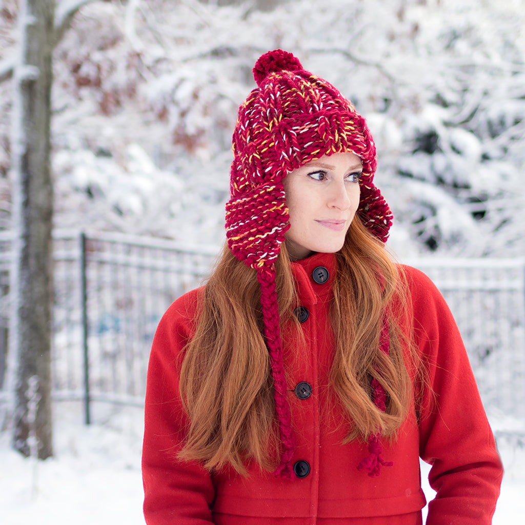 Chunky Ear Flap Hat